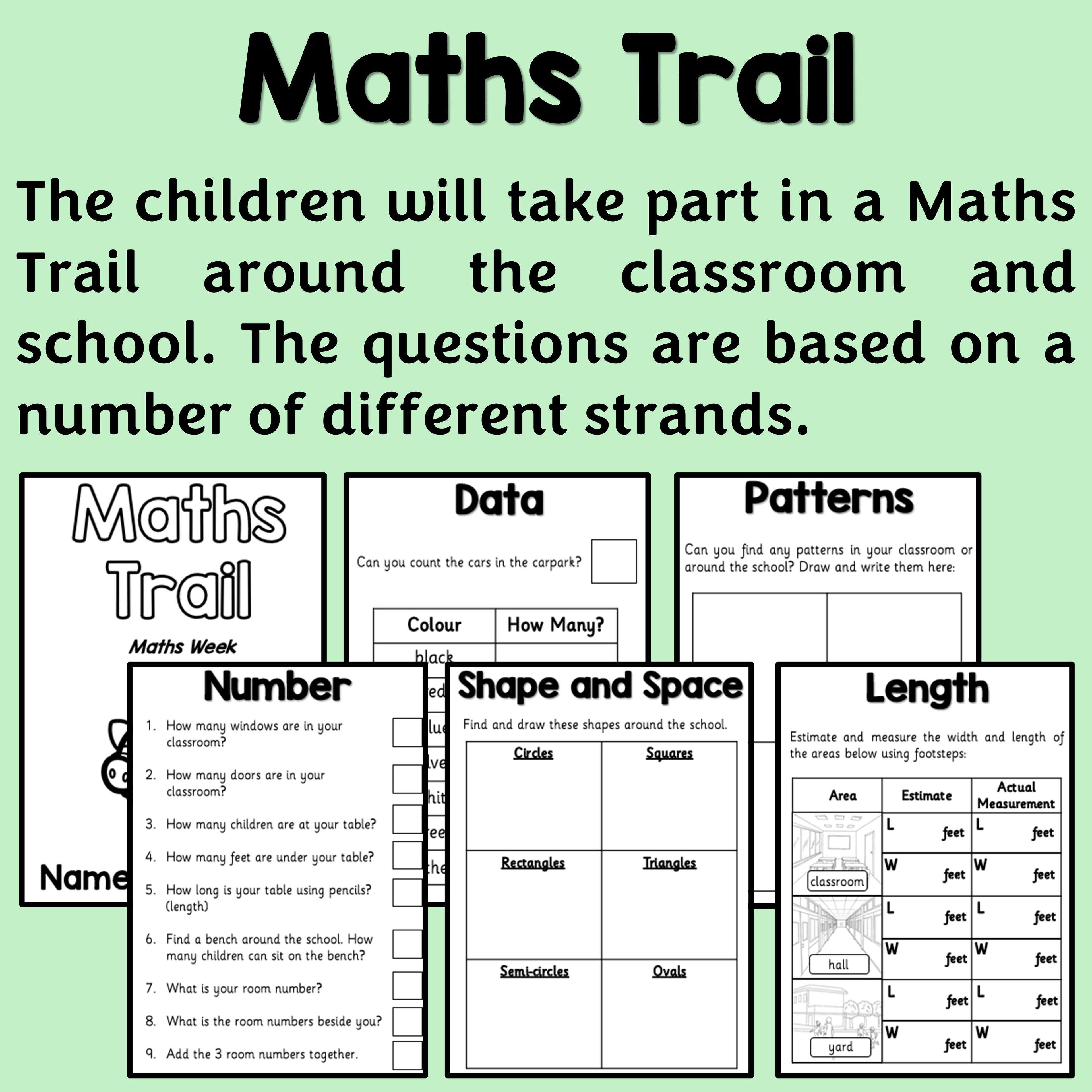 Maths Trail and Shapenstein
