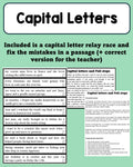 Capital Letters - Senior End (Punctuation)