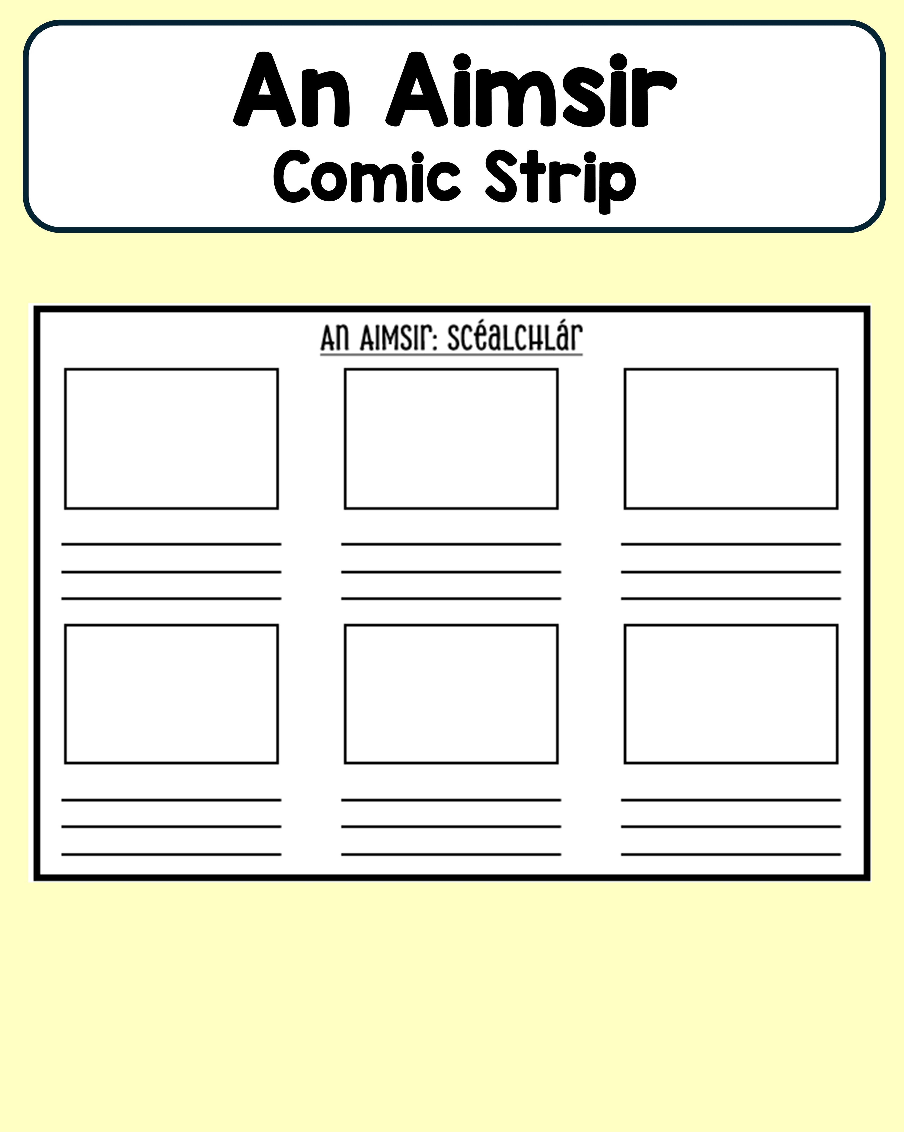 An Aimsir - Comic Strip