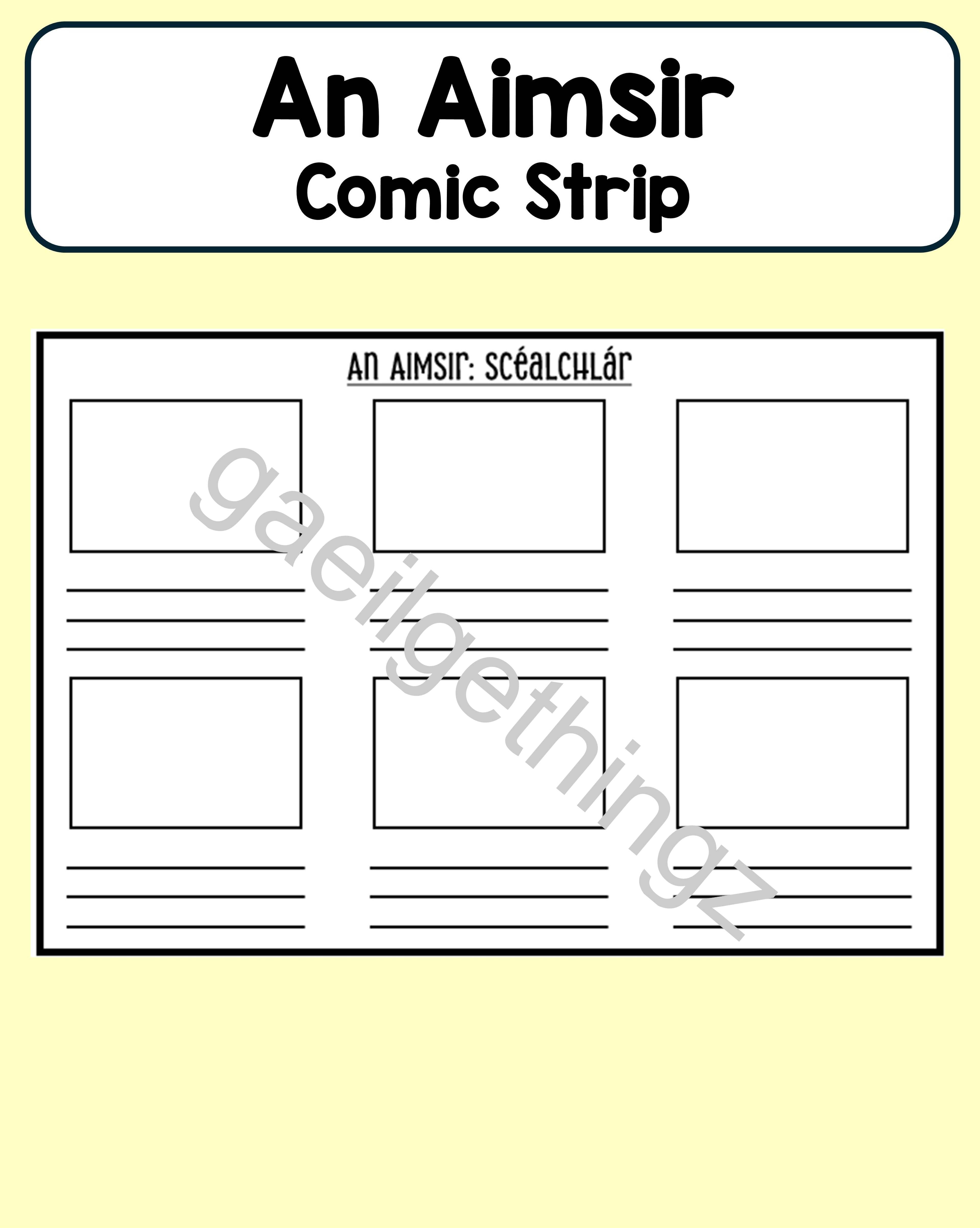 An Aimsir - Comic Strip