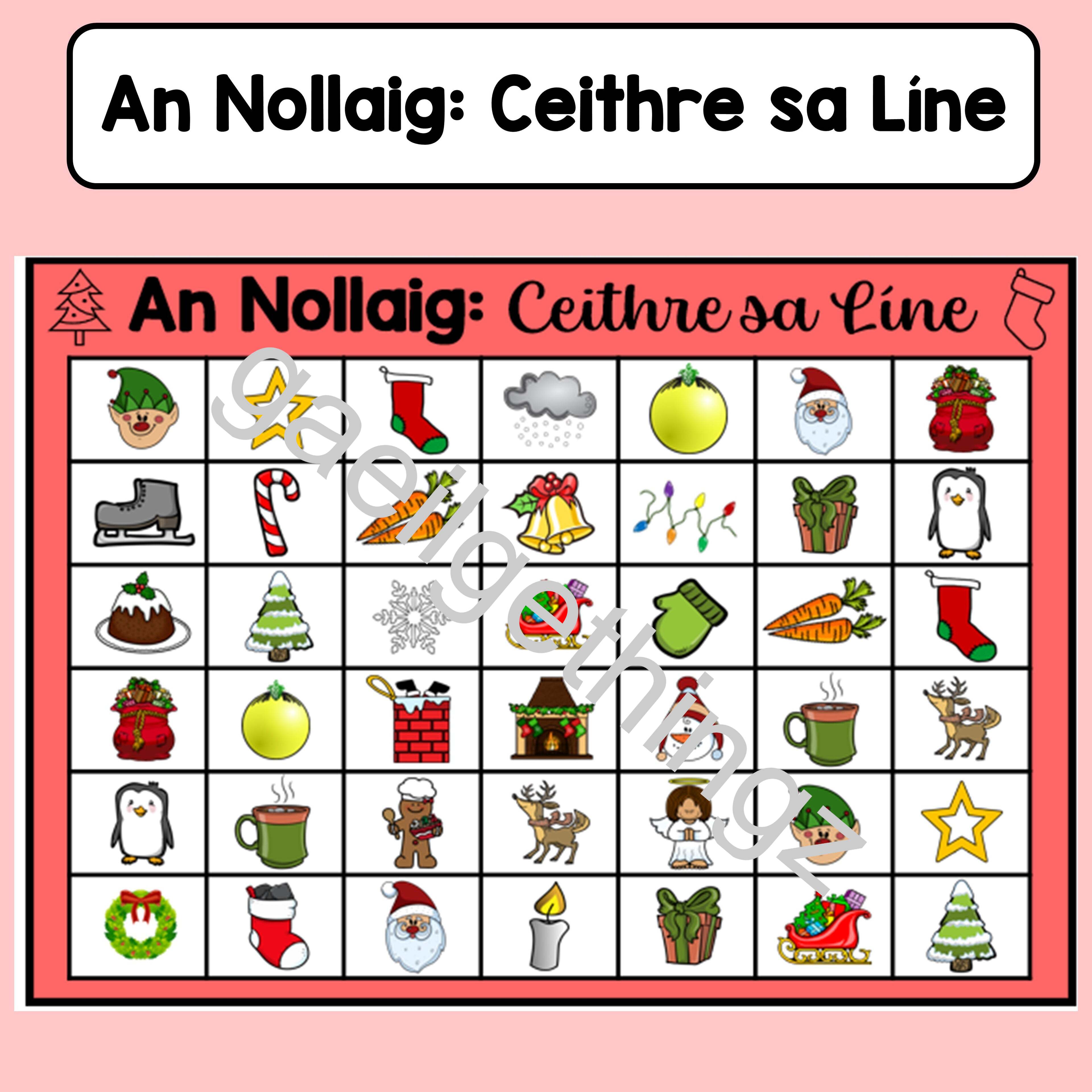 An Nollaig - Ceithre sa Líne