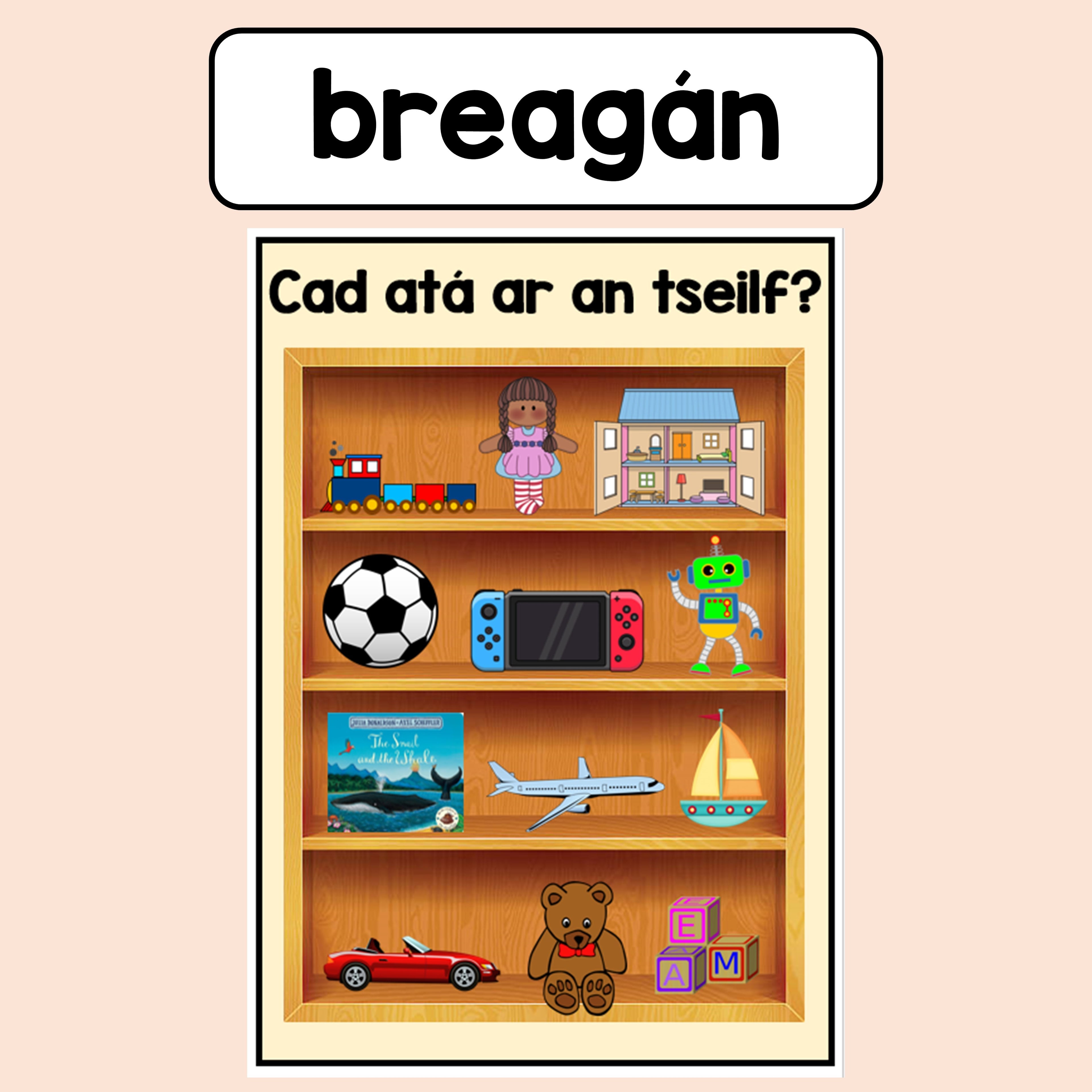 Breagán (Toys): Oral Language Poster