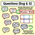 Ceisteanna - Wonder Wall - Question Wall