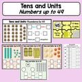 Tens and Units (up to 49) - Pack