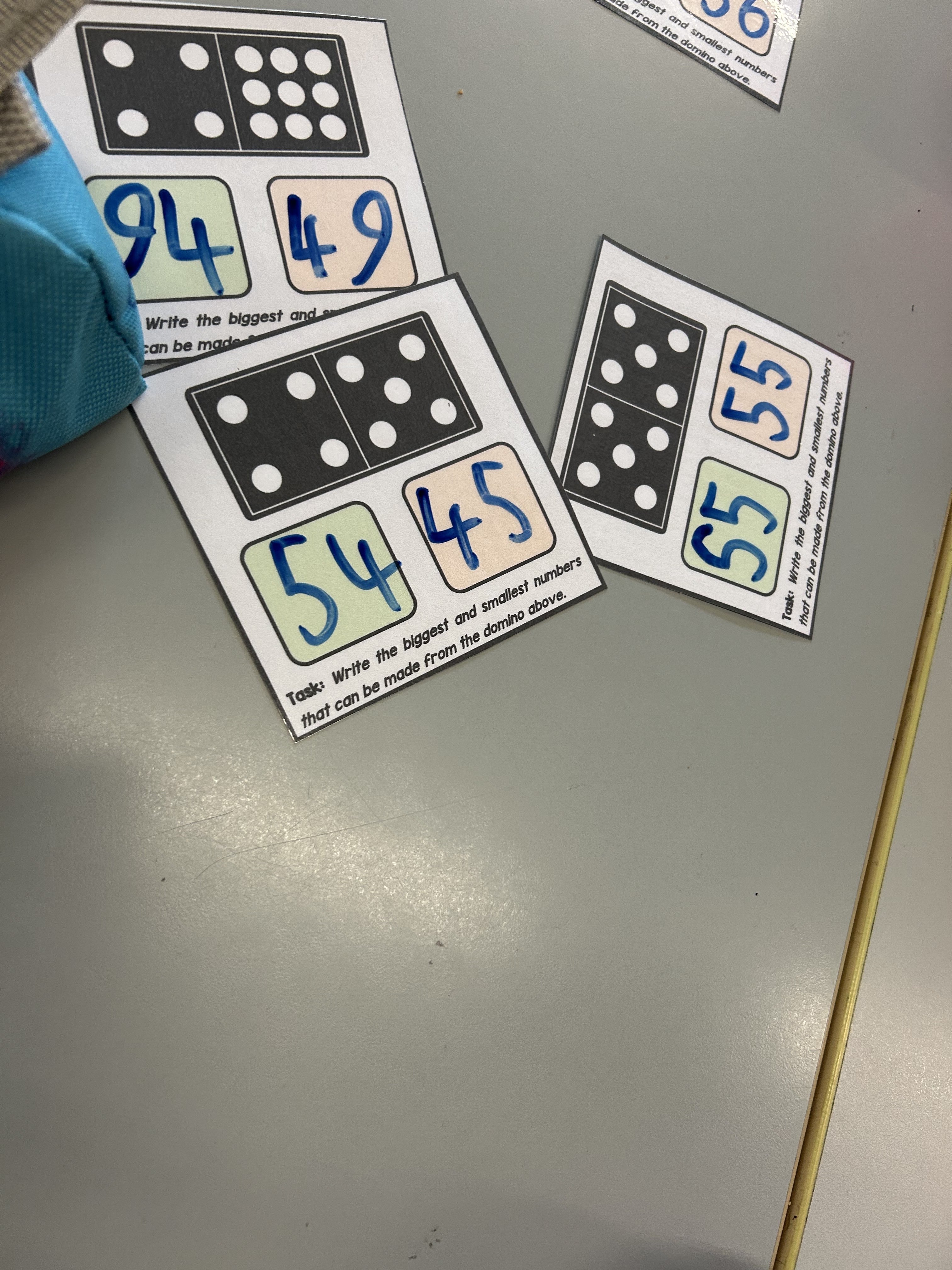 Dominoes - Smallest/Largest Number
